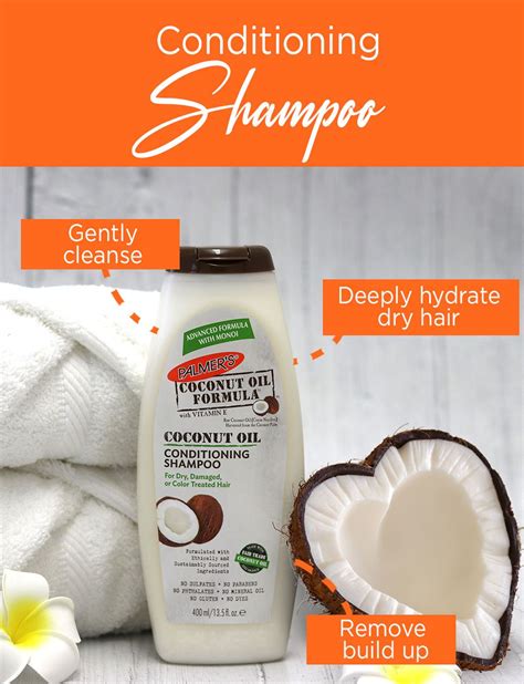 Cleanse And Hydrate With Palmer S Conditioning Shampoo Palmers Coconut Oil Formula Palmers