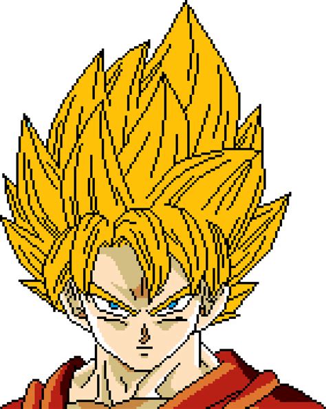 Pixilart SSJ Goku SsgssKK By Atobin0002