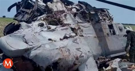 Semar expresa luto por 14 elementos muertos en desplome de helicóptero