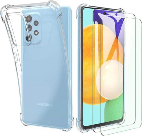 Coque Transparente Samsung Galaxy A G Verres Tremp S Tui