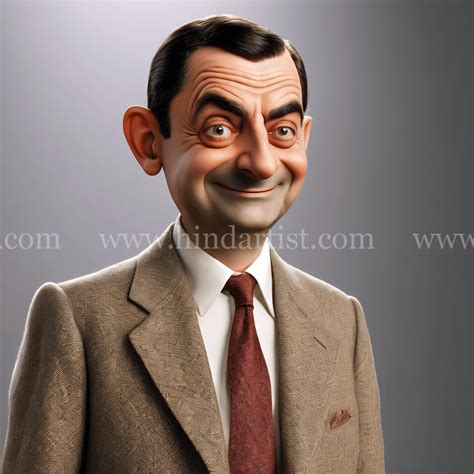 Mr Bean Funny But Beatufull Smile Hind Artist