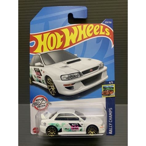 Hot Wheels Subaru Impreza Rth And Custom Subaru Winfield And Mainline Shopee Malaysia