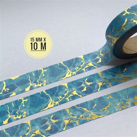 Marble Foil Washi Tape Elegant And Stylish Decor