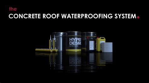 Concrete Roof Waterproofing System Based On Hyperdesmo® Youtube