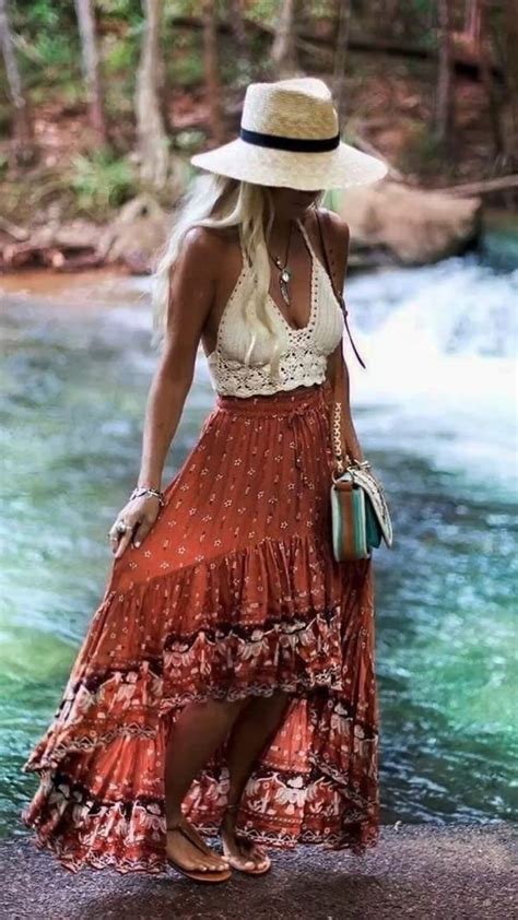 Boho Summer Outfit Summer Outfit Beachy Summer Outfit Hippie Chic