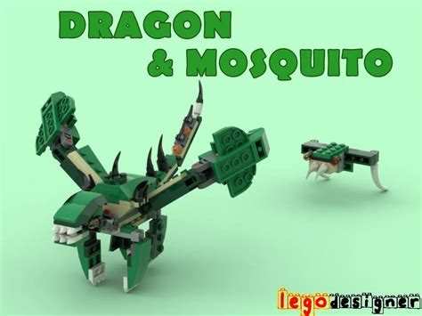 Lego Moc 31058 Dragon And Mosquito Alternate Build By Legodesigner