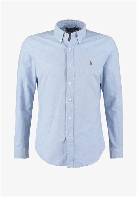 Polo Ralph Lauren Slim Fit Oxford Shirt Košile Blue Modrá Zalando Cz