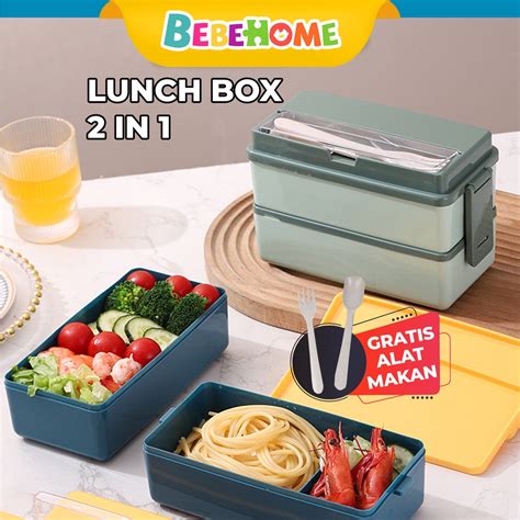 Jual Bebehome Kotak Makan Susunkotak Makan Bentobento Lunch Box