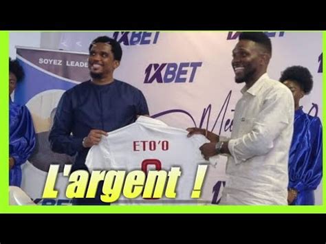 Samuel Eto O X Xbet Ambassadeur Pour Ans Youtube