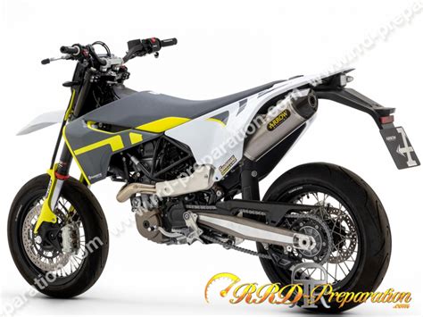 Ligne D Chappement Compl Te Arrow Race Tech Pour Husqvarna