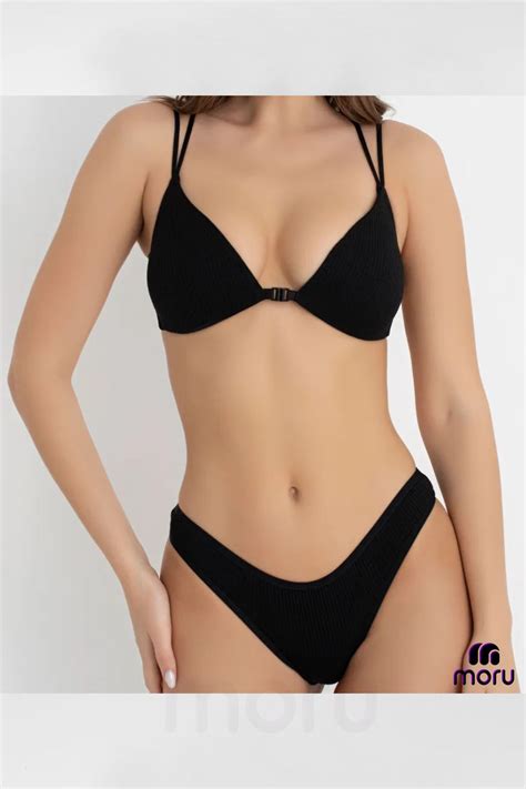 Moru Lingerie Balensiz Dolgulu Siyah Sütyen Takımı Pamuk Fiyatı Yorumları Trendyol