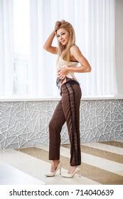 Beautiful Girl Blonde Sexy Bottom Lingerie Stock Photo 714040639 Shutterstock