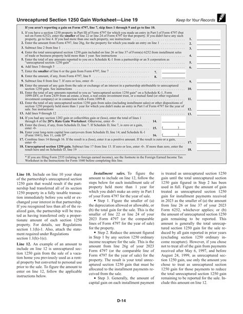 Download Instructions For Irs Form 1040 Schedule D Capital Gains And Losses Pdf 2023 2018