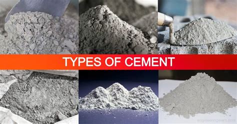 All Types Of Cement And Their Uses In Construction 2020, 47% OFF