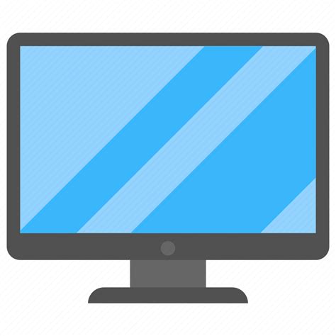 Flat Screen Hd Tv Lcd Smart Tv Television Icon Download On Iconfinder