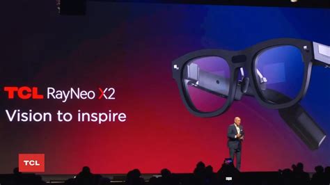 TCL RAYNEO X2 Augmented Reality Glasses Presentation At CES2023 YouTube