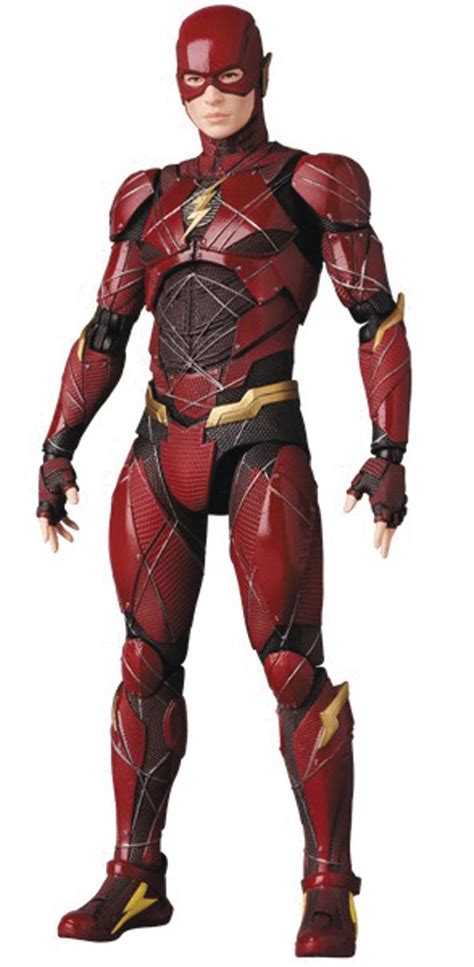 Dc Justice League Mafex The Flash 6 Action Figure 058 Justice League