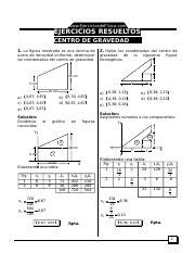 Centro De Gravedad Ejercicios Resueltos Doc Ejerciciosdef Sica