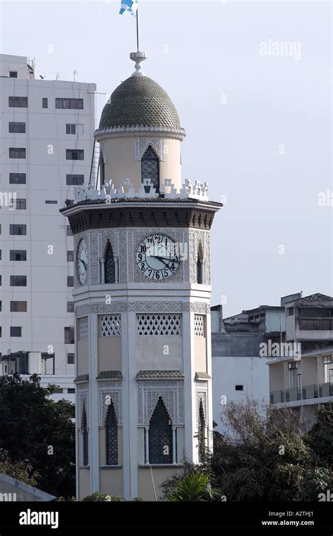 The Tower Of Torre Del Reloj In Guayaquil Stock Photo Alamy