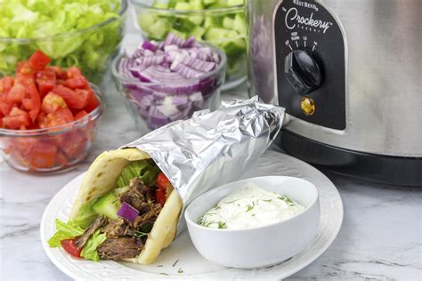 Slow Cooker Beef Gyros The Magical Slow Cooker