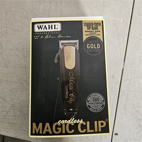 Wahl Professional Star Limited Edition Gold Cordless Magic Clip