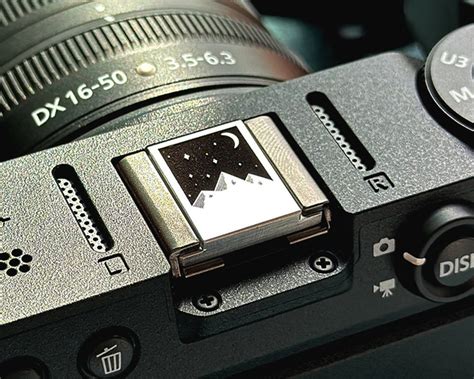Starry Sky Night Hot Shoe Cover Custom Threaded Shutter Button Customizable Hotshoe And