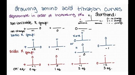 Drawing Titration Curves For Amino Acids Strategy Intuition And