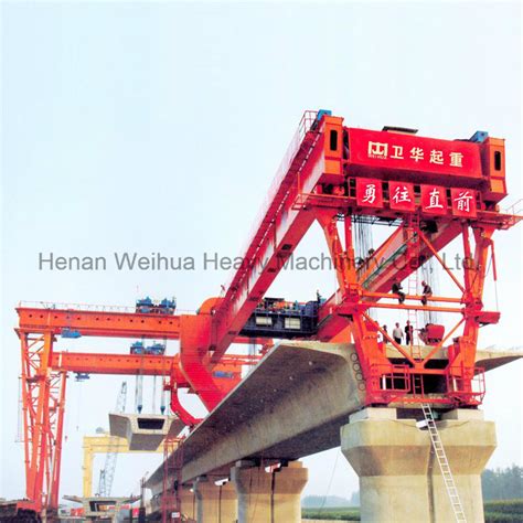 Big Concrete Bridge Girder Launching Gantry Crane Machine China