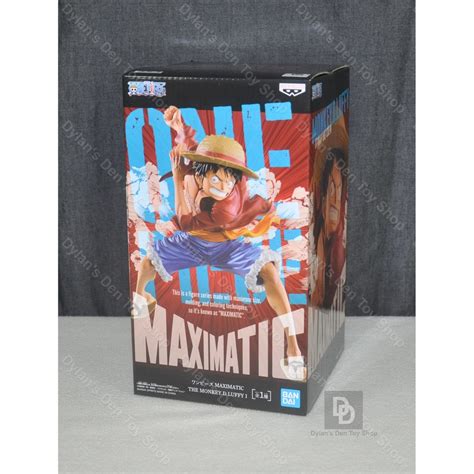 Monkey D Luffy Maximatic One Piece Banpresto Authentic Shopee