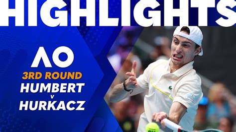 Ugo Humbert V Hubert Hurkacz Australian Open Round Highlights