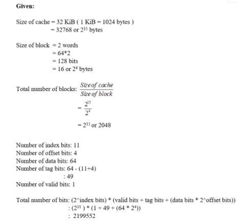 Solved By Convention A Cache Is Named According To The Amount Of