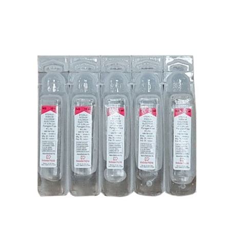 Ns Ip 10ml Sodium Chloride Injection Prescription Packaging Type Ampule At Best Price In Baddi