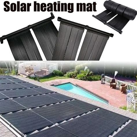 Solar Swimming Pool Heater Hot Water Mat Sun Heating Kit Solar Panel Kit Warmer Solar