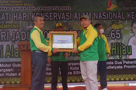 Untuk Yang Ke Dua Kalinya Kota Siak Raih Penghargaan Kota Bersih