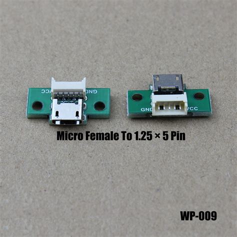 Placa De Prueba Micro Mini Usb Conector Hembra Para Android 2p 2