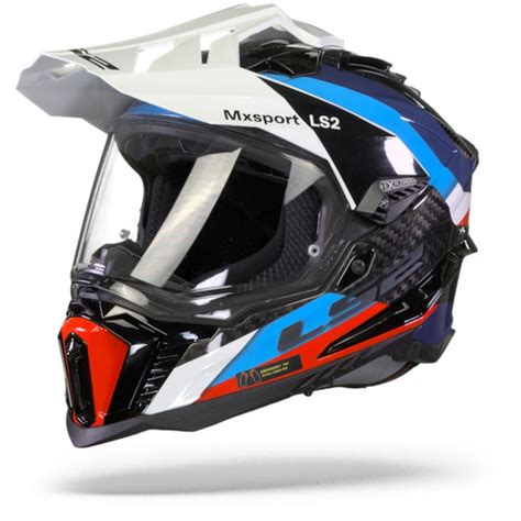 Jual Helm Ls Mx Explorer Carbon Frontier Gloss Black Blue Jakarta