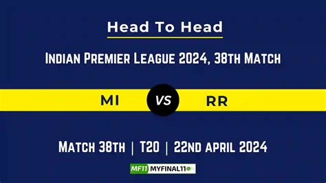 Rr Vs Mi Player Battle Top Batsment Vs Top Bowler Ipl 2024