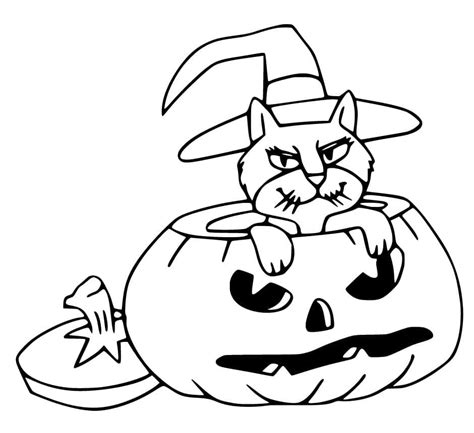 Desenhos De Kawaii Halloween Para Colorir