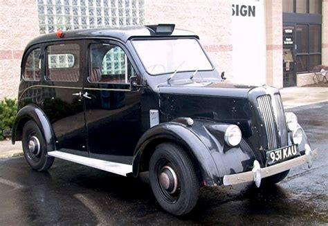 1960 Beardmore Mk7 London Taxi Cab All Alloy Body 4 Cylinder 17l Ford