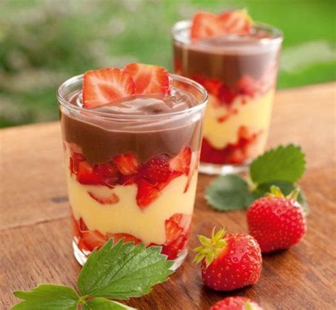 Vanillepudding Mit Erdbeeren Rezept Dr Oetker Rezept Erdbeer