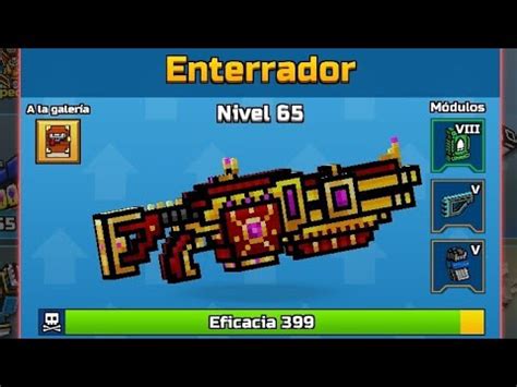 Pixel Gun D Probando El Arma Llamado Enterrador Review Esa Arma