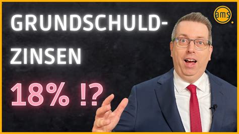 Warum Verlangen Banken 18 Zinsen Bei Grundschuld Wichtige Infos U