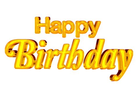 Happy Birthday Golden Glitter 3d Shiny Design Happy Birthday 3d Design