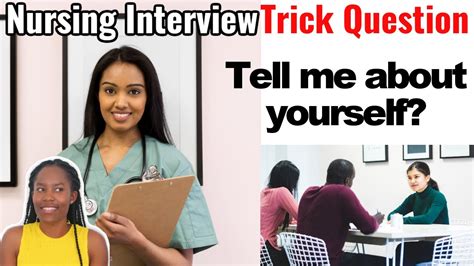 Virtual Nursing Interview Trick Question Tell Me About Yourself Youtube