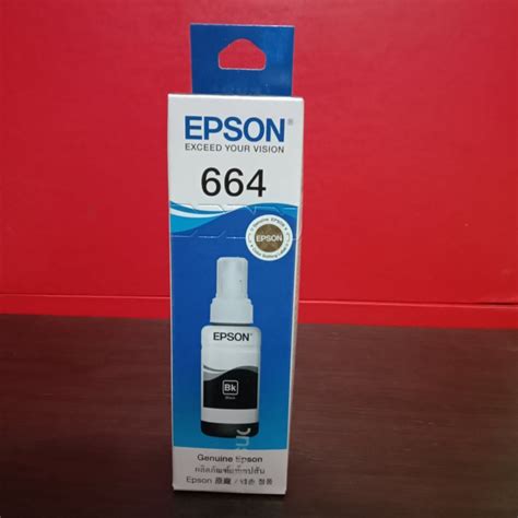 Epson T Black Original Ink Bottle Ml Shopee Philippines