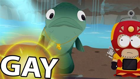 EL PEZ GAY South Park Retaguardia En Peligro Parte Macundra YouTube