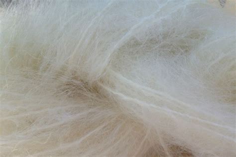 Tent White Mohair Yarn Fingering Weight - ewe and me yarns