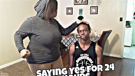 Saying Yes To Everything My Sister Says For 24 Hours Youtube