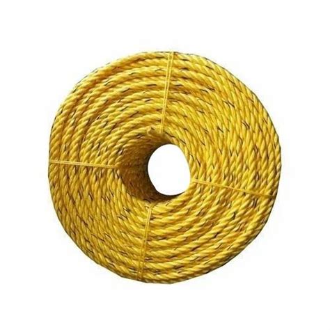 Yellow Polypropylene Rope For Rappelling At Rs 90 Kilogram In