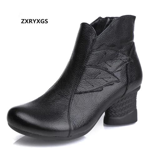 Zxryxgs Buty Kobieta Nowe Jesienne I Zimowe Buty Eleganckie Modne